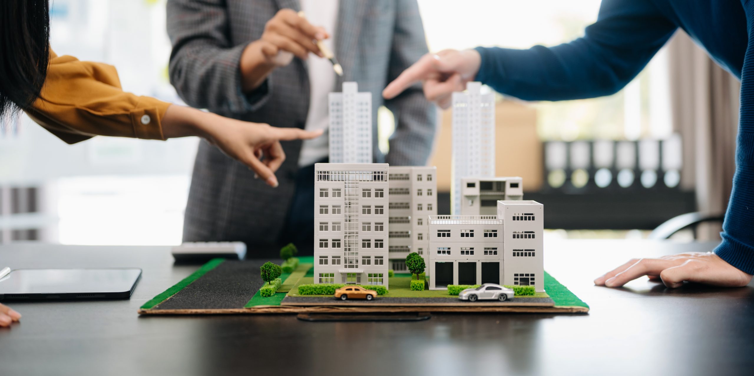 Customers who choose to buy a condominium room and a bank approve a loan for their purchase. Condominium and house loan interest rate from bank concept in office